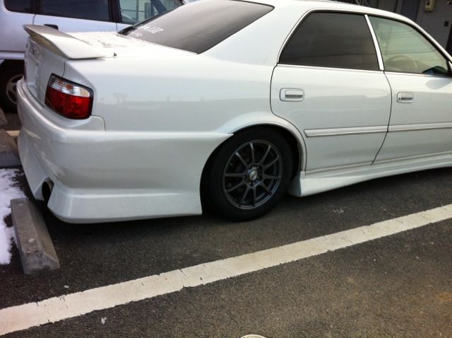 JZX100チェイサー BNスポーツtype2 リアバンパー しゃぶる