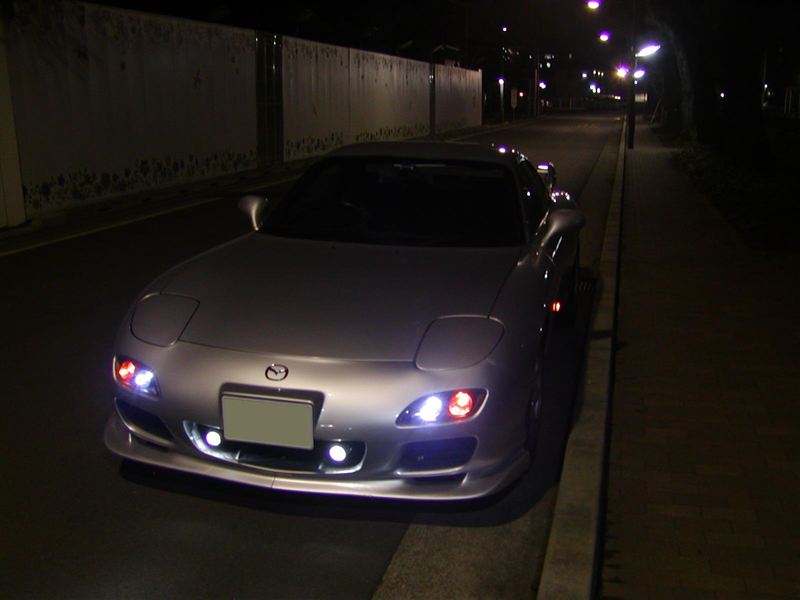 4型FD3Sフロント・リップ・スポイラー塗装（マツダ RX-7・FD