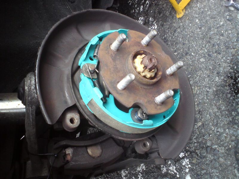 風間オートサービス スープラRキャリパー流用インナーシュー