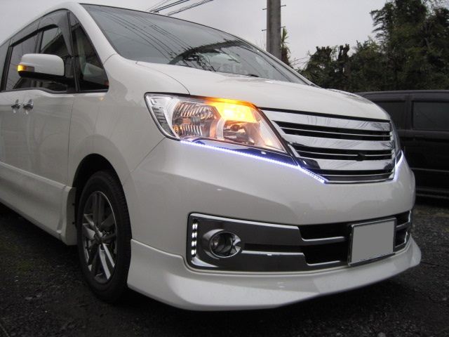 セレナ C26 オプション LED フォグ デイライト 左右 後期 G41