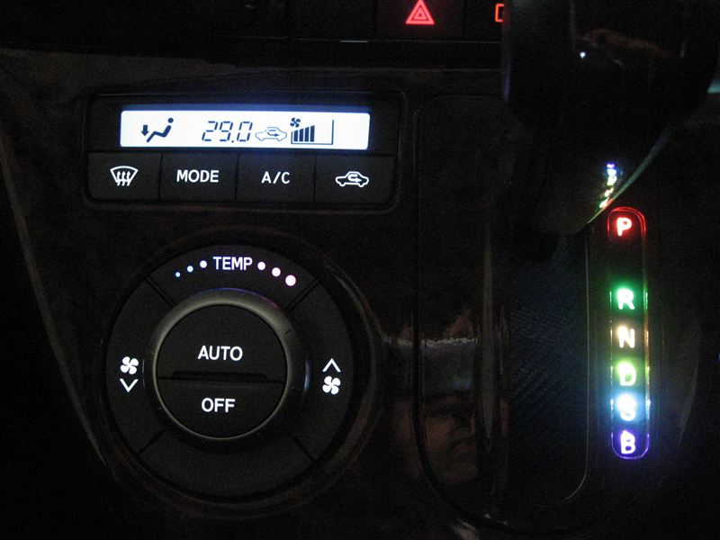 LED打ち替え済みエアコンパネル 交換(ダイハツ ムーヴカスタム LED打ち替え済みエアコンパネル 交換(ダイハツ ムーヴカスタム