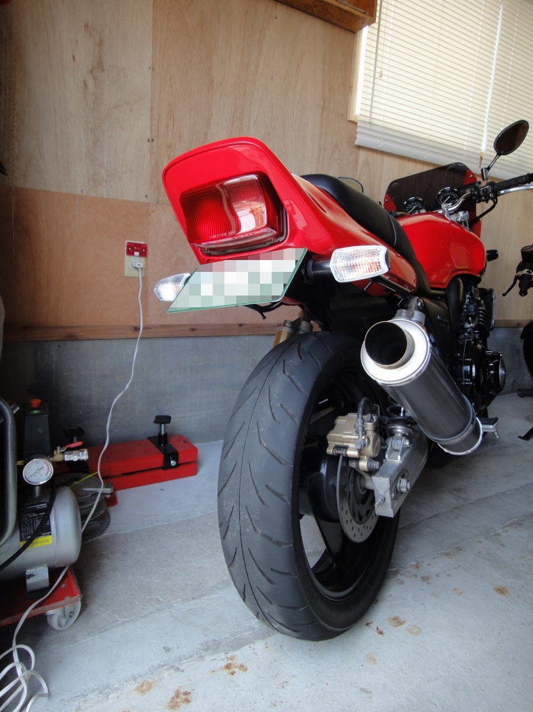 CB400SF NC31 純正加工フェンダーレス