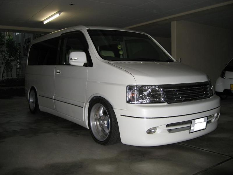 ムーンアイズのホイール付けてみた（ホンダ ステップワゴン・RF3
