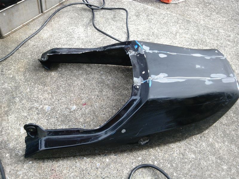 インパルス君～オールペン下地作り（スズキ GSX400インパルス