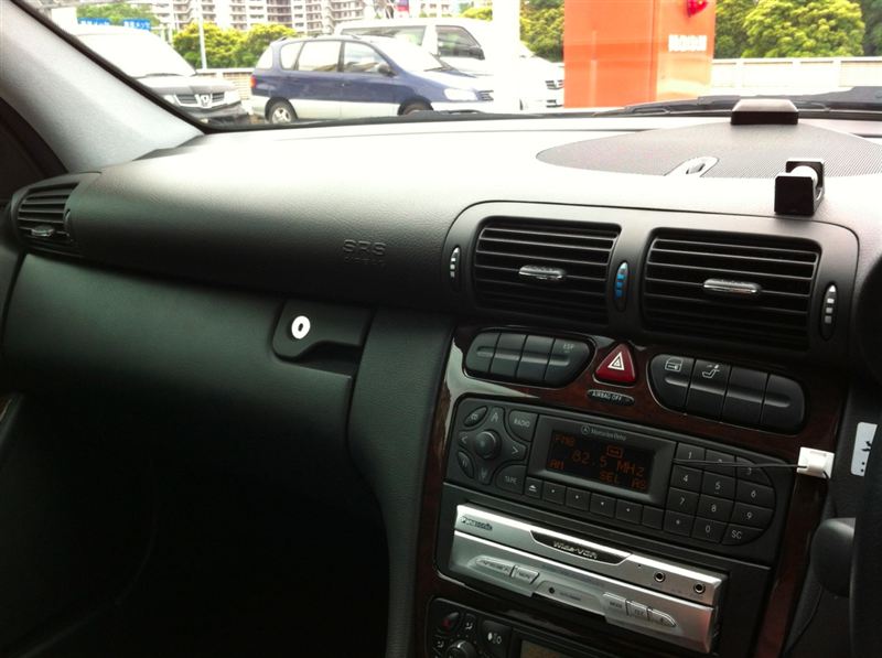 ラジオステレオパネル カーラジオフェイシア、C-Klasse W203 CLK