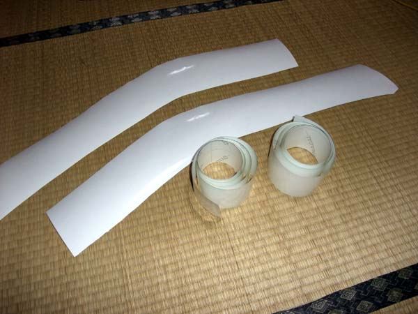 リアルカーボン化の下準備