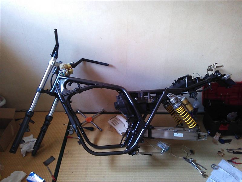 VFﾀｲﾌﾟ ｾﾊﾟﾚｰﾄﾊﾝﾄﾞﾙ（ヤマハ XJR400R）by かずき(・∀・) - みんカラ