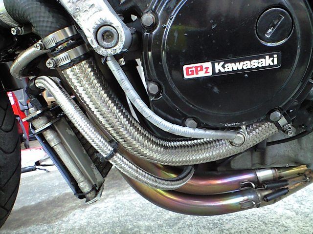 GPZ900Rラジエターパイプ