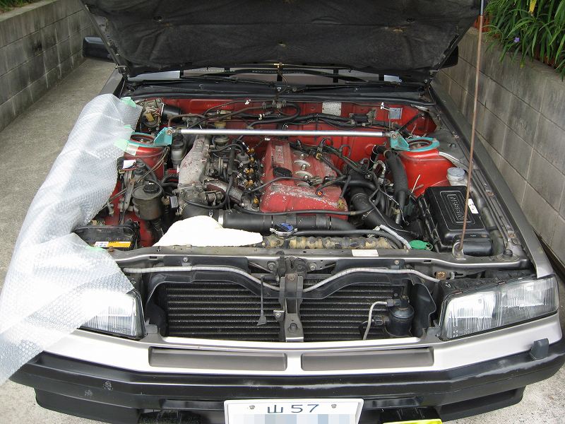 インテークマニホールド取り外し（日産 スカイライン・R30）by