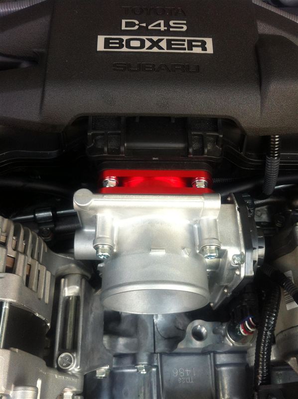 φ70 ビッグスロットルへ交換 その② 2012/10/04（トヨタ 86・ZN6