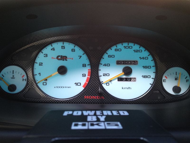 HONDA インテグラ DC1 DC2 メーターパネル タイプR メ m375