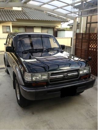 純正グリルガード、フォグ取り外し（トヨタ ランドクルーザー80