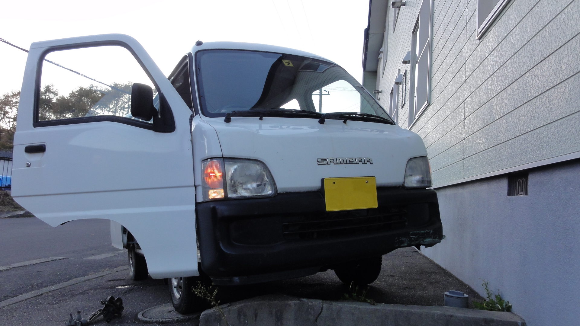 ウィンカー・ポジションランプレンズ　交換