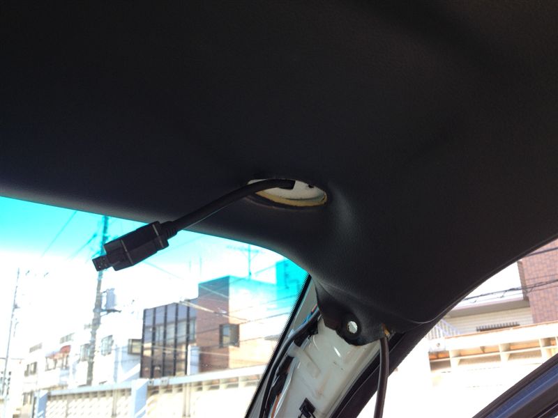 カロッツェリア ND-HUD1 取り付け2 （取付作業） （マツダ RX-7