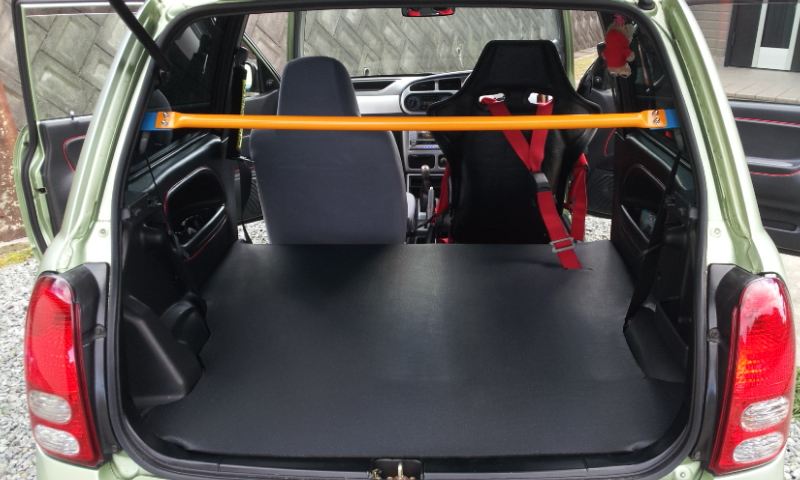 ダイハツミラミラジーノL700S(前期型) EF-VE 触媒ハイフロー加工