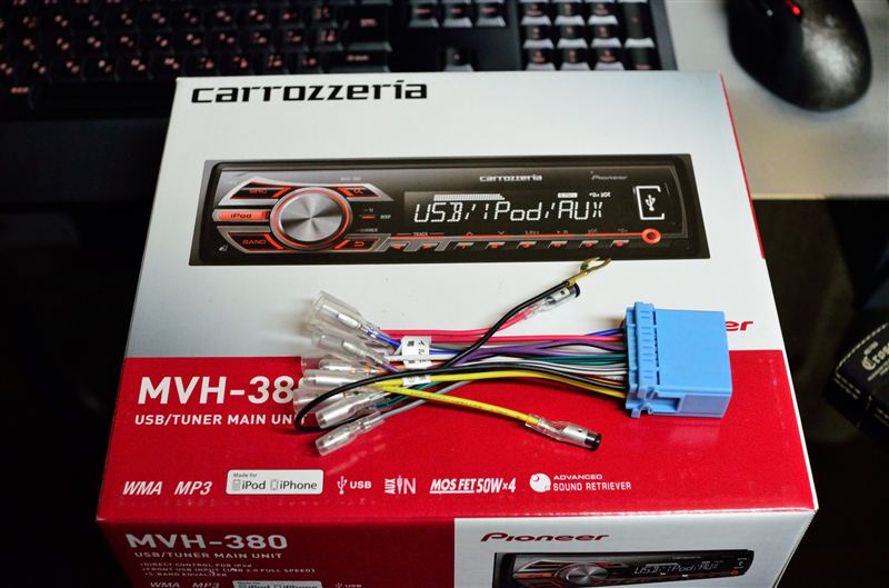 オーディオ取り付け/PIONEER / carrozzeria MVH-380(ホンダ S2000・AP)by こうちゃワークス - みんカラ オーディオ取り付け/PIONEER / carrozzeria MVH-380(ホンダ S2000・AP)by こうちゃワークス - みんカラ