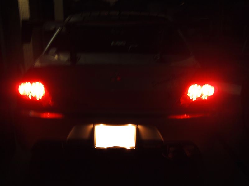 エボ Ⅸ テールランプ LED化(三菱 ランサーエボリューションIX