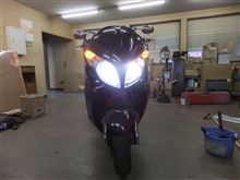 CJ44両目化（ハロゲンバルブだけど・・・・）（スズキ