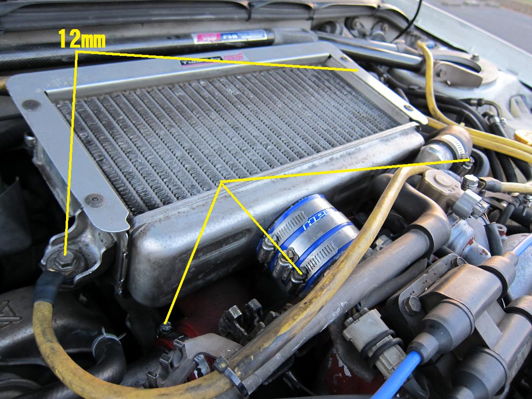 GRB純正インタークーラー GC8 GF8 GDA GDB等への流用に是非（GC8