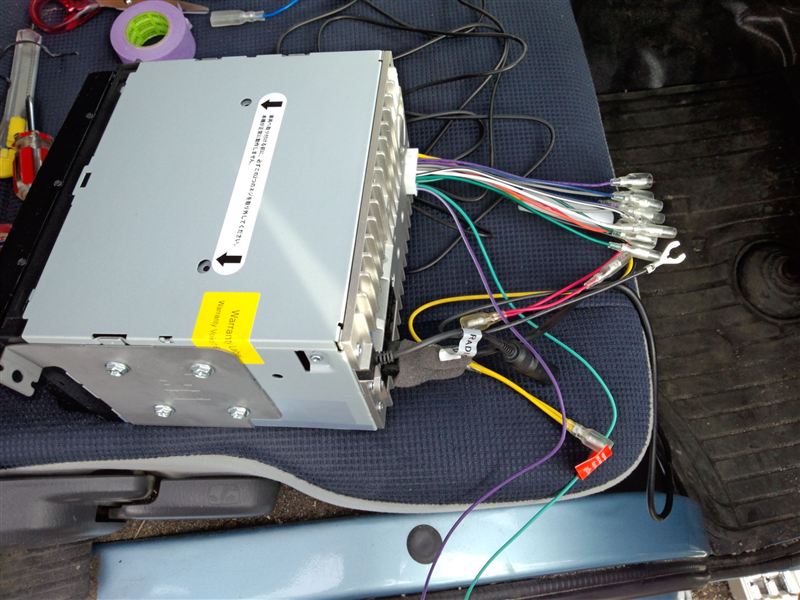 サンバー (TT/TV/TW) clarion NX702 取付け (2) by トラック32 - みんカラ サンバー (TT/TV/TW) clarion NX702 取付け (2) by トラック32 - みんカラ