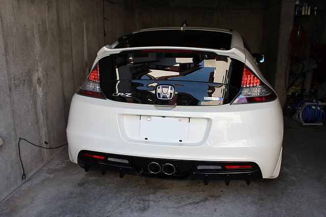 Moduloテールゲートスポイラー取り付け ホンダ Cr Z By Salt Pepper みんカラ