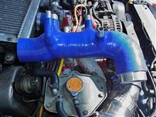 インプレッサgh8につけてたエアーインテークホース エアインテークホース ブルー (ターボモデル専用) VAB・GR#/GV
