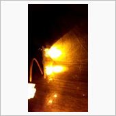 で、どうせだしウインカーもやる事に<br />
こっちも５㎜の90°を使用しました<br />
<br />
やっぱりこんな感じ