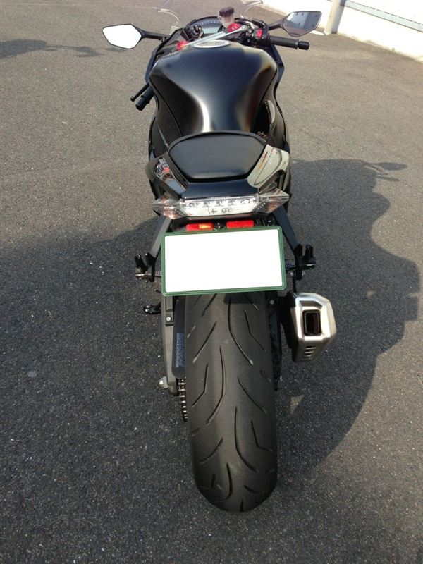 リアウインカー変更＆フェンダーレス化（カワサキ ZX-10R）by
