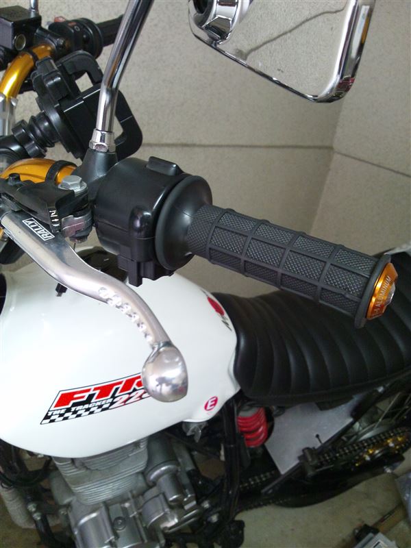 ブレーキクラッチレバー交換(ショート)(ホンダ FTR223)by 高介 - みんカラ ブレーキクラッチレバー交換(ショート)(ホンダ FTR223)by 高介 - みんカラ