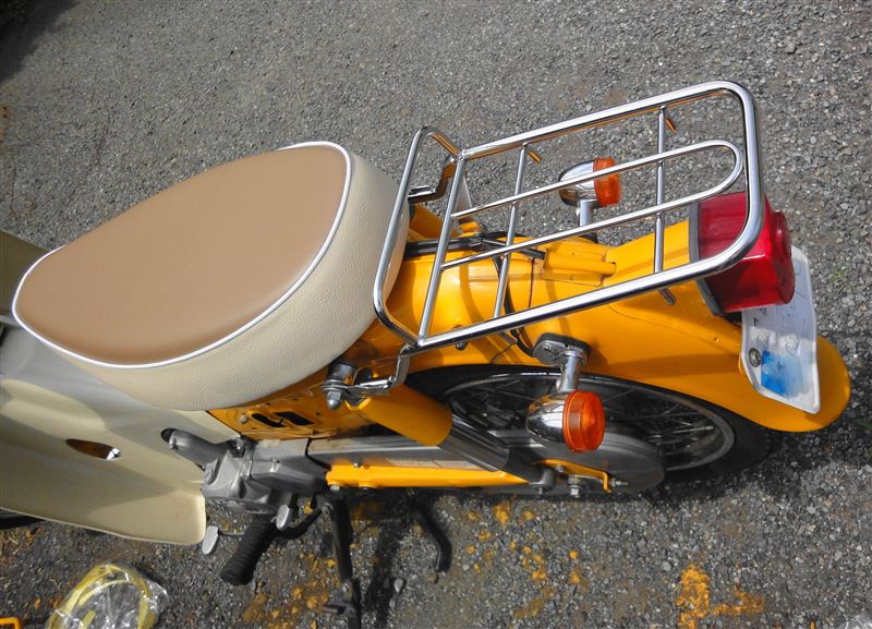 ミディシート用リアキャリア取り付け（ホンダ リトルカブ）by