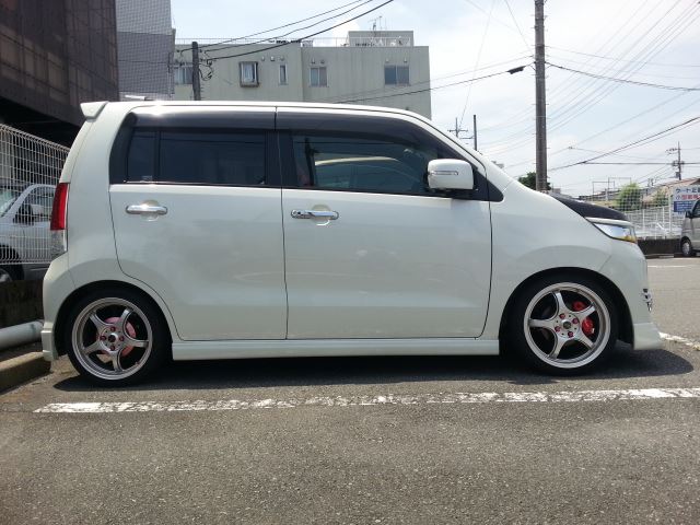 車検対応(車高)（スズキ ワゴンRスティングレー・MH23S）by