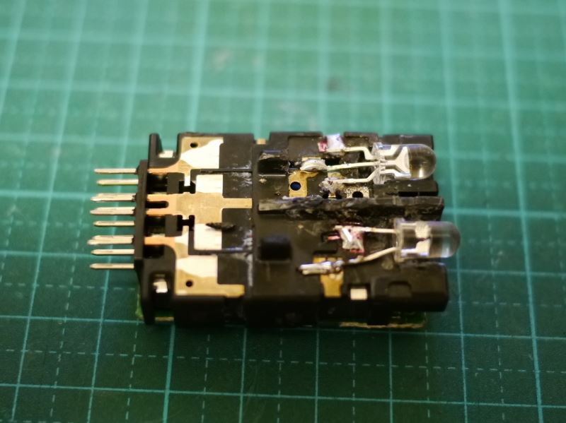 プッシュスタートスイッチ LED打ち替え (RGB自動変色)（トヨタ