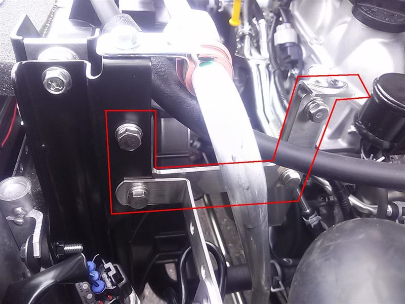 メタルワークスナカミチ オイルキャッチタンク取り付け(スズキ メタルワークスナカミチ オイルキャッチタンク取り付け(スズキ