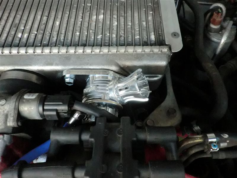 ブローオフバルブ取付（スバル インプレッサ WRX STI・GC8/GF8