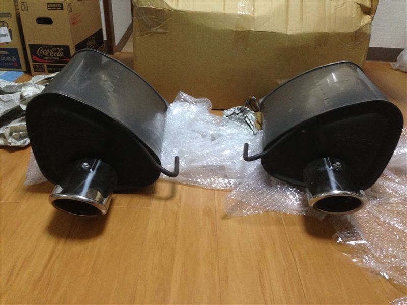 BPにBL用GTマフラー装着（スバル レガシィツーリングワゴン・BP