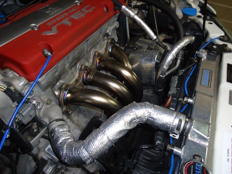 エキマニ交換。（ホンダ アコード ユーロR・CF3/4/5/CL1/3）by