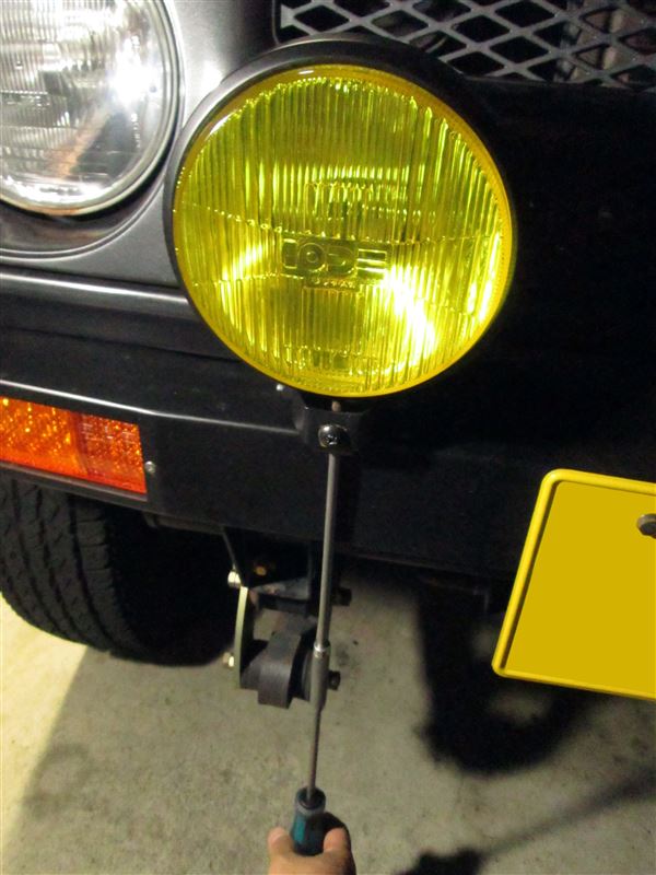 フォグランプのバルブ交換