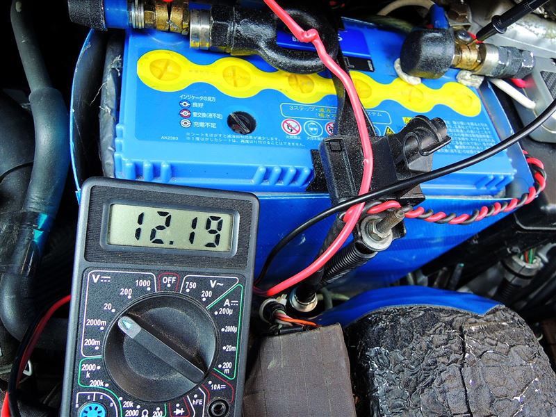 バッテリーの比重と電圧などメモ F トヨタ ラクティス By とんぼ08 みんカラ