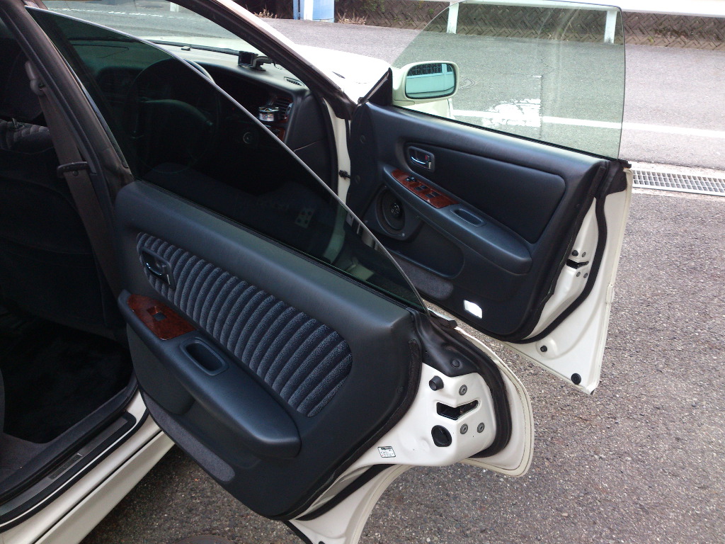 【在庫あり/即出荷可】 JZX100 後期ドア内張り パーツ