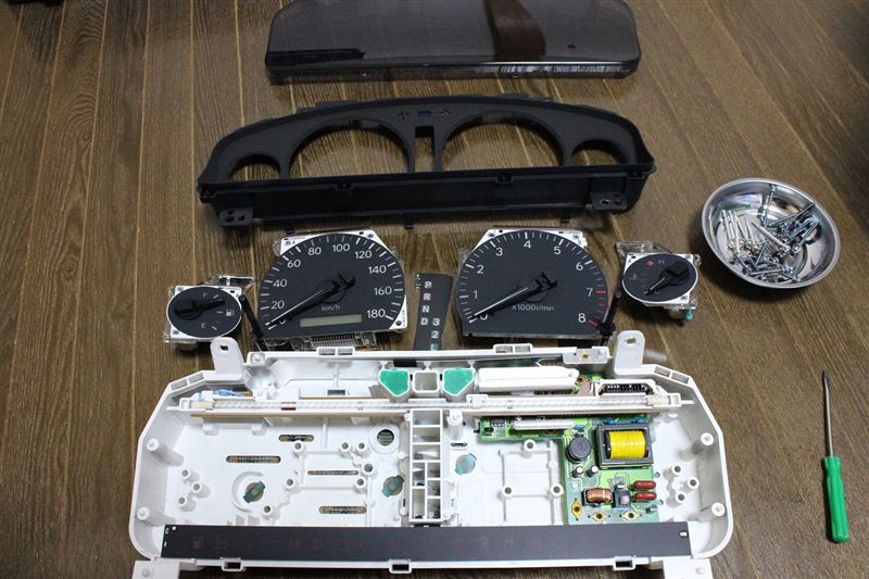オプティトロンメーター PC用冷陰極管 交換（トヨタ チェイサー