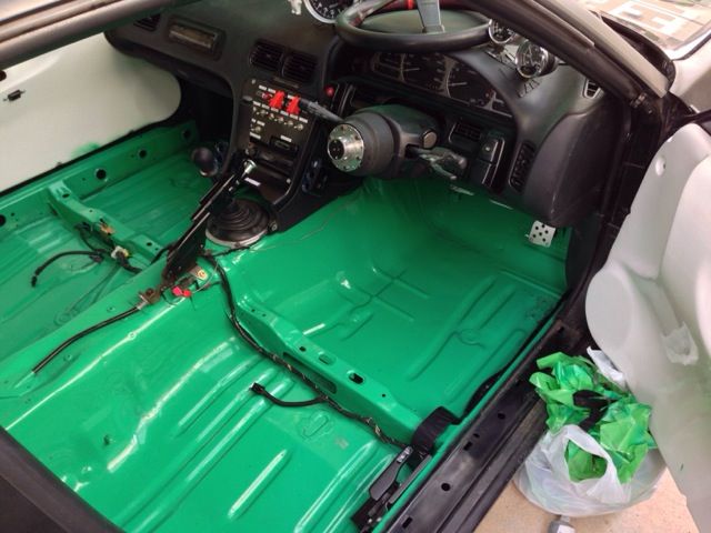 180SX 内装オールペン（日産 180SX・RS13/KRS13型）by カ