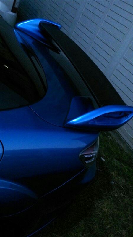 RX-7(FD3S）ウイング流用取付～取り付け・完成～（マツダ RX-8