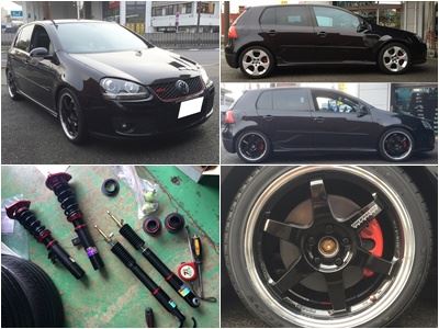 江戸川店 ｖｗゴルフ５ 持込 ｂｌｉｔｚ車高調取り付け フォルクスワーゲン ゴルフ ハッチバック By オートレット みんカラ