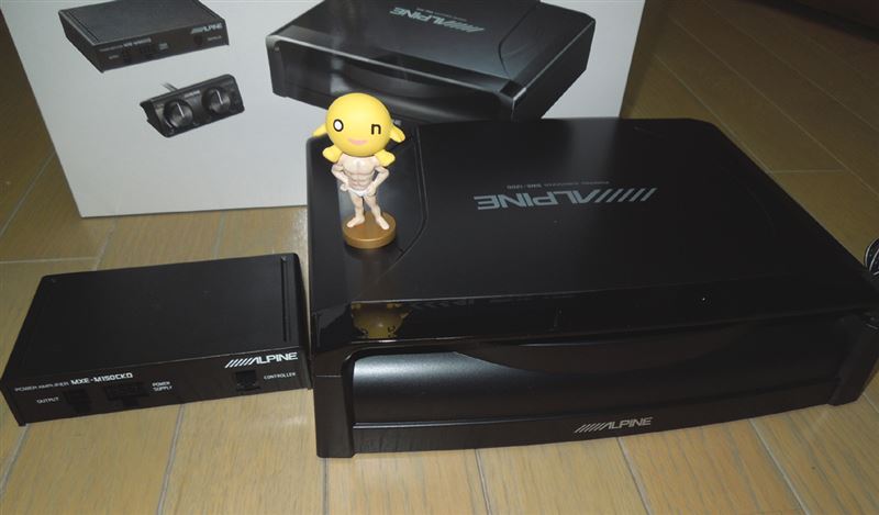 新・にわか音響いじり] サブウーファーの取り付け SWE-1200