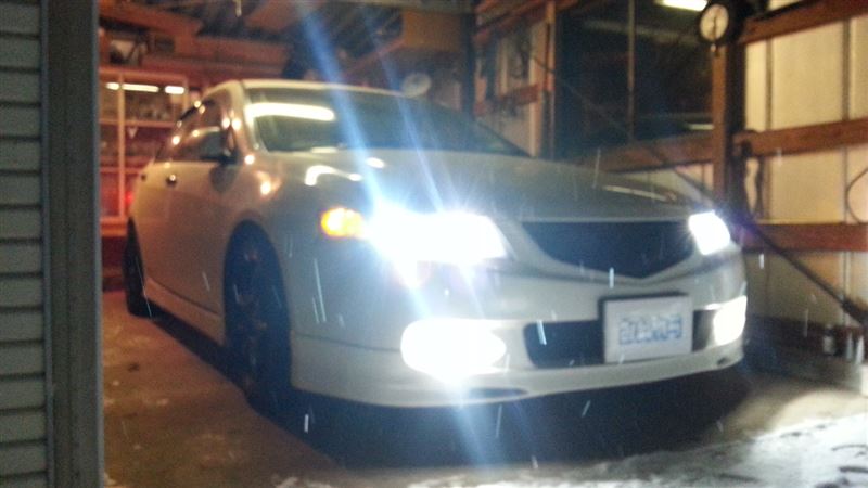 ACURA TSX ヘッドライト取り付け（ホンダ アコード・CL7/8/9）by