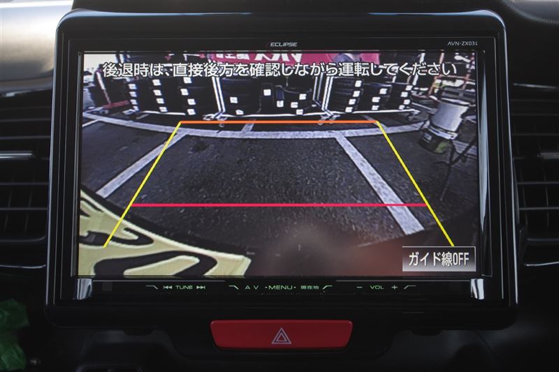 純正リアカメラを市販ナビに接続(・∀・)♪（ホンダ N-BOX・JF1