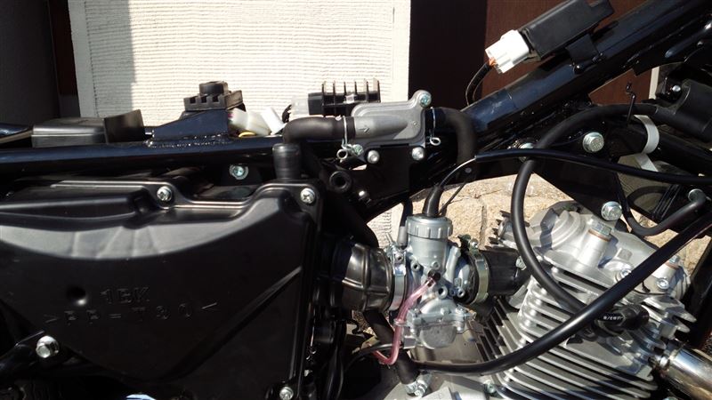 エアインダクションシステム(AIS)(ヤマハ YB125SP)by やっ エアインダクションシステム(AIS)(ヤマハ YB125SP)by やっ