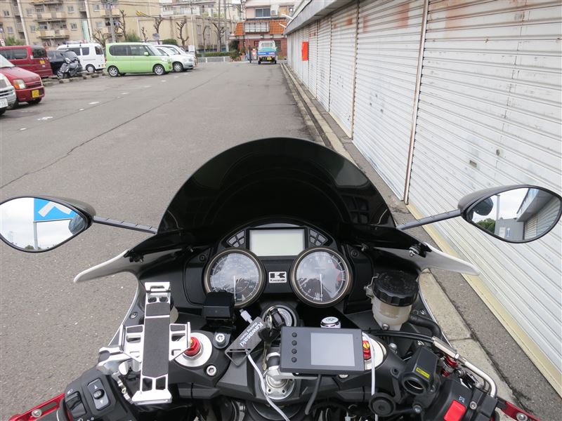 ワイドビューミラー装着 - ZZR1400 PHANTOM Ninja 黒影