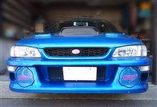 GC8 後期純正ヘッドライトにチェンジ（スバル インプレッサ WRX