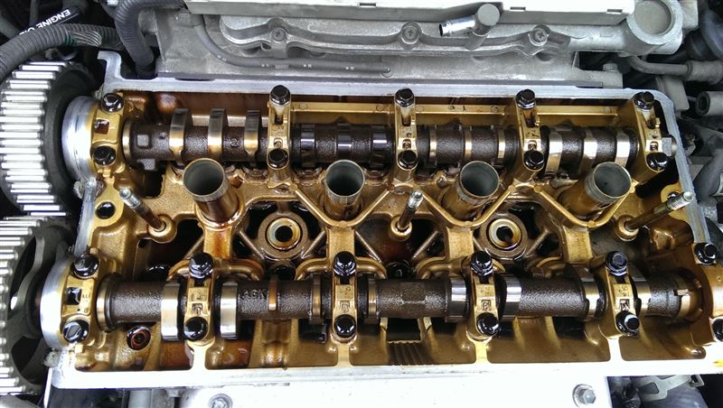 4A-G カムシャフトオイルシール交換。(トヨタ スプリンターカリブ)by 4A-G カムシャフトオイルシール交換。(トヨタ スプリンターカリブ)by